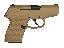 P-11 9mm 3.1 Inch Barrel Cerakote Tan Slide Cerakote Tan Grip/Fr