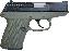 P-11 9mm 3.1 Inch Barrel Blue Slide OD Green Grip/Frame 10 Round