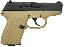 P-11 9mm 3.1 Inch Barrel Parkerized Slide Cerakote Tan Grip/Fram