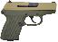 P-11 9mm 3.1 Inch Barrel Cerakote Tan Slide Cerakote OD Green Gr