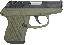 P-32 .32 ACP 2.68 Inch Barrel Blue Slide Cerakote OD Green Grip/