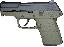 P-3AT .380 ACP 2.76 Inch Barrel Blue Slide Gray Grip/Frame Doubl