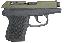 P-3AT .380 ACP 2.76 Inch Barrel Cerakote OD Green Slide Black Gr