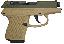 P-3AT .380 ACP 2.76 Inch Barrel Cerakote OD Green Slide Cerakote