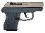 P-3AT .380 ACP 2.76 Inch Barrel Nickel Boron Slide Gray Grip/Fra