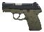 PF-9 9mm Luger 3.1 Inch Barrel Blue Slide Green Grip/Frame Doubl