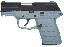 PF-9 9mm Luger 3.1 Inch Barrel Blue Slide Gray Grip/Frame Double