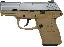 PF-9 9mm Luger 3.1 Inch Barrel Hard Chrome Slide Cerakote Tan Gr