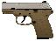 PF-9 9mm Luger 3.1 Inch Barrel Nickel Boron Slide Tan Grip/Frame