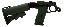 Pistol Grip AR Stock Adapter With Collapsible Stock OD Green