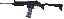 Sport Utility Rifle with Charlie Stock .22 Long Rifle 16.1 Inch