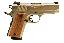 Citadel M-1911 Compact .45ACP 3.5 Inch Barrel Brushed Nickel Fin