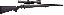 Howa/Hogue GameKing Scope Package .22-250 Remington 20 Inch Heav