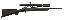 Hogue/TargetMaster Combo .223 Remington 20 Inch Heavy Barrel Blu