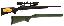 Howa/Hogue Youth Combo .243 Winchester 20 Inch Barrel Blue Finis