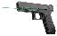 Guide Rod Laser for Glock 17 Gen4 Green Beam