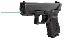 Guide Rod Laser for Glock 19 Gen4 Green Beam