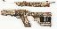 Ruger 10-22 RM-4 Take Down Stock Legends Camo