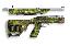 ADTAC Ston Camo Stock For Takedown Ruger 10/22 Ston Moss Camo