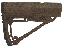 Battlelink Minimalist Stock with Woven on NRAT Strap Scorched Da