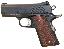 Desert Eagle 1911-U Undercover .45 ACP 3 Inch Barrel Blue Finish