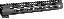 Gen2 SS-Series One-Piece Free Float Handguard 12 Inch Rifle Blac