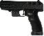 Hi-Point .40 Smith & Wesson 4.5 Inch Barrel Black Finish with La