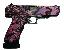 Hi-Point .45 ACP Polymer Frame 4.5 Inch Barrel Pink Camo Finish