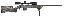 MVP Varmint Bolt Action Rifle .204 Ruger 24 Inch Medium Bull Flu