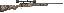 Patriot Deer Thug With 3-9x40mm Riflescope .243 Winchester 22 In