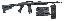 Flex-22 Combo With Take-Down Bag .22 Long Rifle 16.25 Inch Barre
