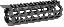 K-Series KeyMod Two Piece Drop-In Handguard Carbine Length Black