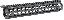 K-Series KeyMod Two Piece Drop-In Handguard Rifle Length Black