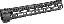 Lightweight M-Lok Series One Piece Free Float Handguard 12 Inch