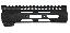 Gen2 SS-Series One-Piece Free Float Handguard 7 Inch Carbine Bla