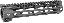 SSM M-Lok Series One Piece Free Float Handguard 9 Inch Black