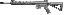 Gen III NSR STR Rifle 5.56mm 18 Inch Stainless Steel Threaded Ba