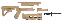 Ruger 10-22 Archangel Rifle Conversion Package Desert Tan