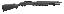 Model 887 Nitro Mag Tactical 12 Gauge 18.5 Inch Barrel Black Fin
