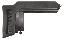 American Rimfire Rifle Stock Modules High Comb/Standard Pull Bla