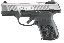 SR9C Compact 9mm 3.5 Inch Brushed Stainless Barrel Adjustable Si