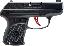 LCP Custom .380 ACP 2.75 Inch Blued Barrel Blued Slide Photo Lum