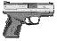 XD Mod.2 Sub-Compact .45ACP 3 Inch Barrel Bi-Tone 10 Round