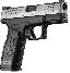 XDM Compact .40 Smith and Wesson 3.8 Inch Match Barrel Bi-Tone F