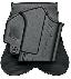 XDS Molded Paddle Holster Black