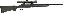 Axis XP .243 Winchester 22 Inch Barrel Matte Black Finish Black