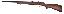 Model 93R17 GV Left Hand .17 HMR 21 Inch Barrel Satin Blue Finis