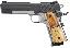 1911 Full Size .45 ACP 5 Inch Barrel Adjustable Combat Night Sig