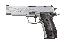 XFive Entry .40 S&W 5 Inch Barrel Natural Stainless Steel Finish