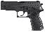 P227 Full Size .45ACP 4.4 Inch Barrel Contrast Sights Black Nitr